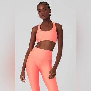ALO Yoga Set in Candy Orange